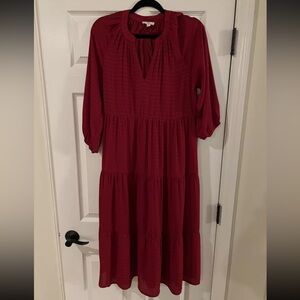 Entro Women’s Red Dress Size Small